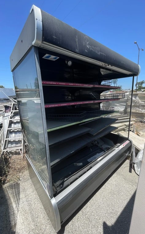 130-0165 Hussmann D5X-6LEP 6’ Remote Dairy/Deli Multi Deck Cooler