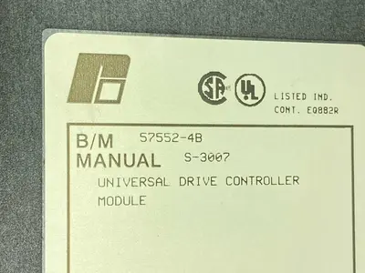 USED RELIANCE ELECTRIC 57552-4B