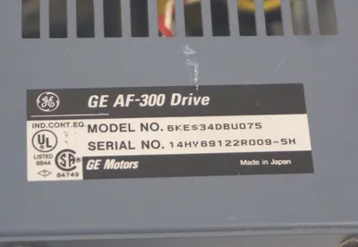 NEW GENERAL ELECTRIC 6KE$34DBU075 DRIVE AF-300