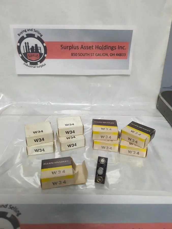 New | in-Stock ALLEN-BRADLEY W34 Miscellaneous Equipment (Electrical & Power) Ohio US | Surplus Asset Holdings #1412876