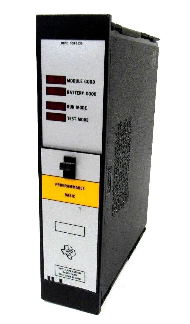 USED TEXAS INSTRUMENTS 500-5035 PROGRAMMABLE MODULE 5005035