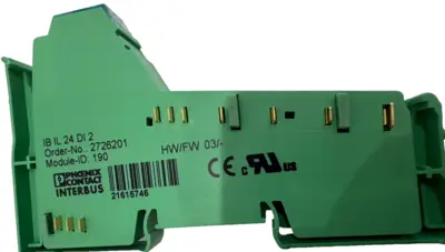 NEW LOT OF 4 PHOENIX CONTACT IB IL 24 DI 2 TERMINAL BLOCK 2726201 IBIL24DI2