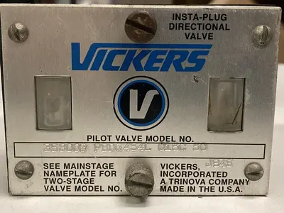 Used VICKERS 358003 PBDG4S4L 016C 50 Pump & Valve Parts Ohio US | Surplus Asset Holdings #1246421
