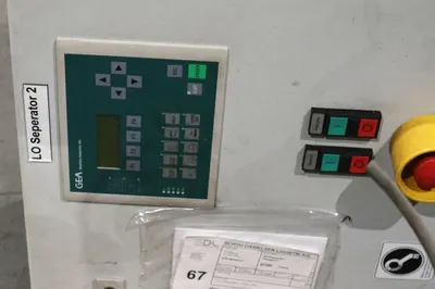 (4) Westfalia OSD 6-0196-067/5 fuel oil purifiers, SS.