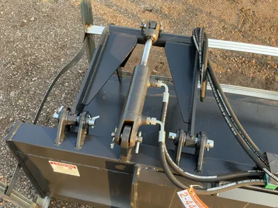 New JCT 84” Grapple Bucket Skid Steer Attachment, Universal Quick Attach, two hydraulic grapple arms...