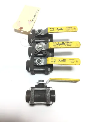 APOLLO 83-141-01 1/4” Carbon Steel Ball Valves (Lot of 4)