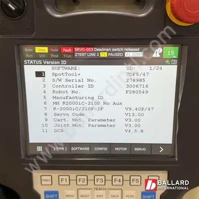 FANUC R-2000iC/210F Robot w/ R30iB Plus – NEW! NEVER PUT INTO PRODUCTION