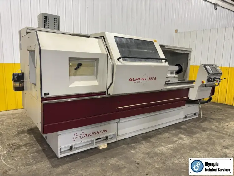 2000 HARRISON ALPHA 550 PLUS CNC Lathes | Olympia Technical Services