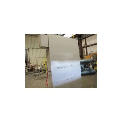 Used Allen-bradley Panelview 550 Cat 2711-b5a15 With Cabinet