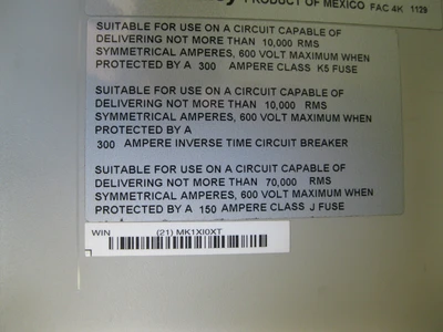 USED Allen-Bradley 150-F43NBR
