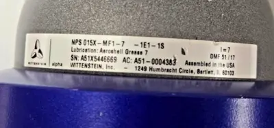 WITTENSTEIN NPS 015X-MF1-7 1E1-1S Gearbox Motor Servo Gear