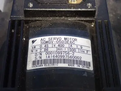 USED YASKAWA ELECTRIC SGMGV05D3E6C