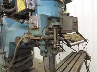 Servo Servo II Knee Mill Milling Machine 10X54" Bed 5Hp 240VAC 3Ph *Read