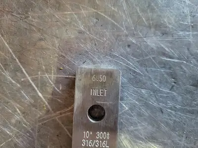 10" 300 Orifice Plate 6.50 Inlet