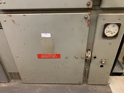 Medium Voltage Switchgear, 1200 Bus Amps, 4160 Bus Volts
