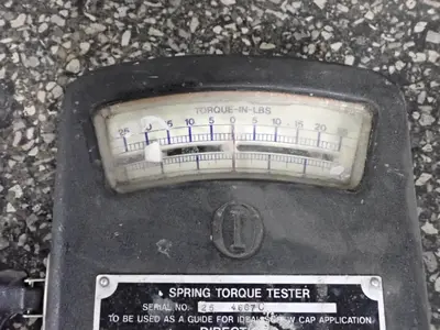 Sequre Pak Spring Torque Tester