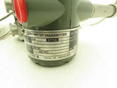 Yokagawa EJA-430A DPHarp Transmitter with Wika Pressure Transducer 430PSI 24VDC