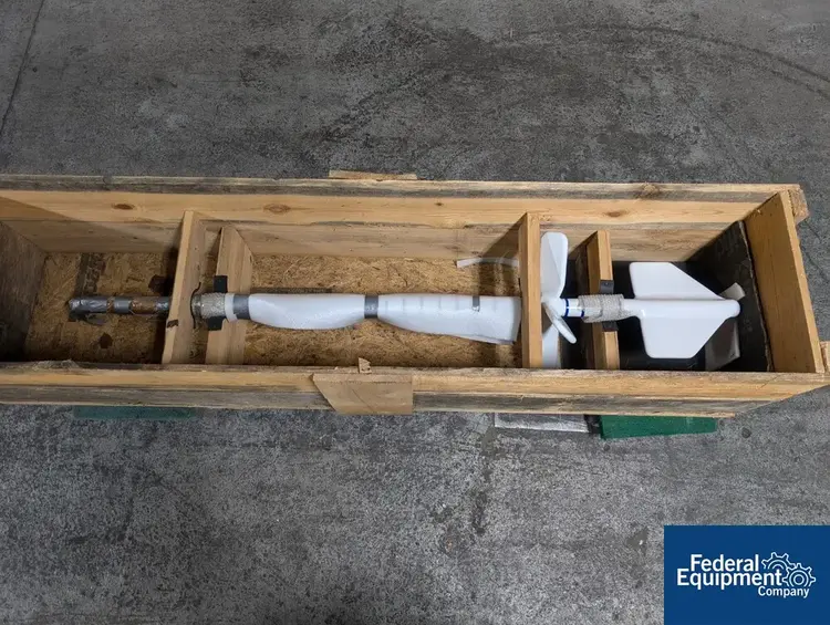 New | in-Stock Pfaudler 300 Gal Pfaudler Glass Lined Agitator Shaft Agitators, Blenders, Mixers Ohio US | Federal Equipment Company #129661