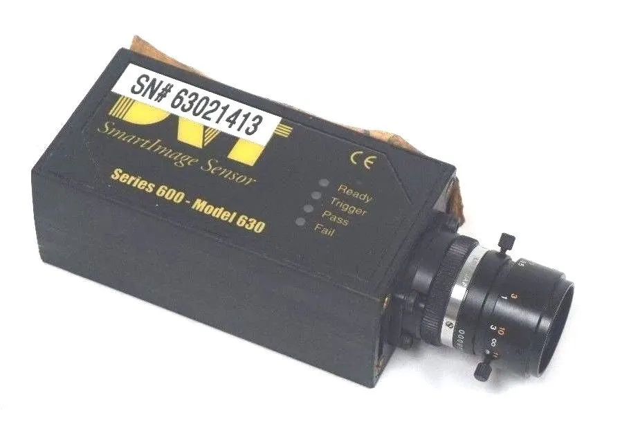 USED DVT 630-C3E40 CAMERA SENSOR 640X480 W/ 1:1.8 12MM 025.5 LENS