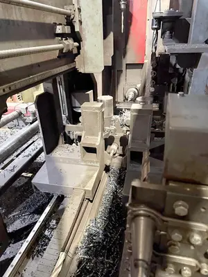 USED VOORTMAN 1250 X 500 MM DRILL SAW LINE