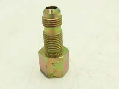 Weatherhead C-4-85 Bulkhead Tube Adapter 3/8" 37 Deg Tube to 1/4" NPT Lot of 23