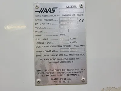 2012 HAAS VF-4 Vertical Machining Centers with Pallets | Myers Technology Co., LLC (7)