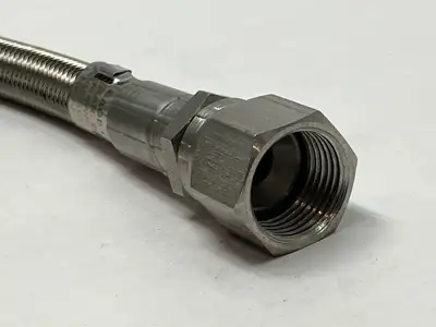 16C528 | Graco  Hose Assembly Stainless Steel Braided 1/2" x 24" - New