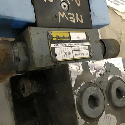 Parker H-PAK H12.3KS5W2PV/10 Hydraulic Power Unit Tank 10 Gal 2.3 GPM 2010 PSI