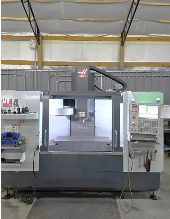 Used 2021 HAAS VF-4 Vertical Machining Centers Ohio US | Toolquip, Inc. #718298