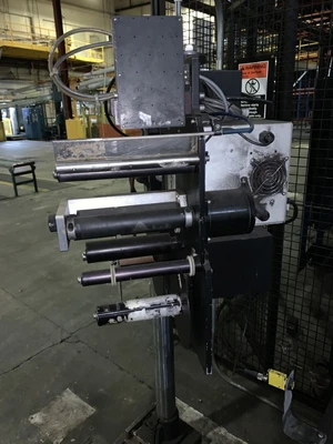 ID Technology Pressure Sensitive Labeler on Adjustable Stand