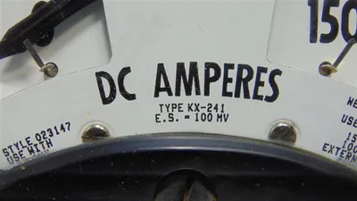 Westinghouse KX-241 DC Amp Meter 0-1500 Amperes New NIB