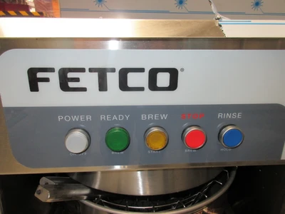 Automatic Coffee Brewer, Fetco #CBS-72A, High Volume Dual coffee brewer, open box
