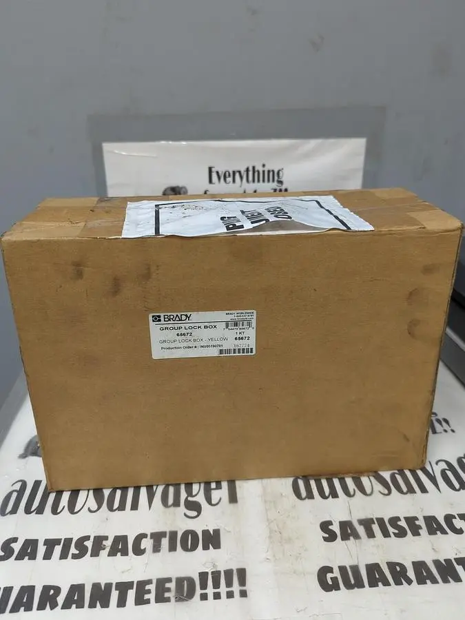 New | in-Stock BRADY 65672 Safety Products (Other) Ohio US | Surplus Asset Holdings #1236055