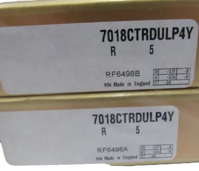 NEW SEALED SET OF 2 NSK 7018CTRDULP4Y BEARINGS