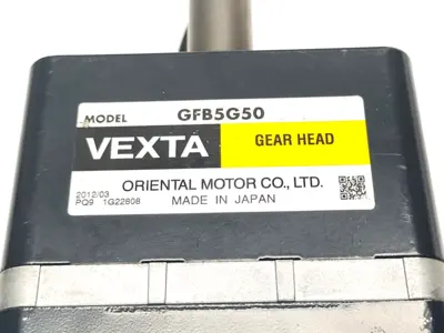 USED ORIENTAL MOTOR FBLM575W-GFB, GFB5G50, VEXTA