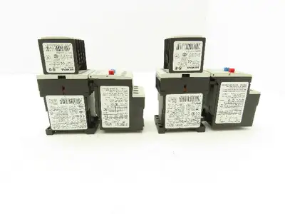 Siemens 3RU1116-1BB0 Motor Starter Contactor Relay 24V Coil 5Hp 600V Lot of 2