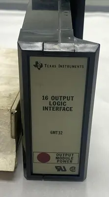 New | in-Stock TEXAS INSTRUMENTS 6MT32 PLC Input & Output Ohio US | Surplus Asset Holdings #1234903