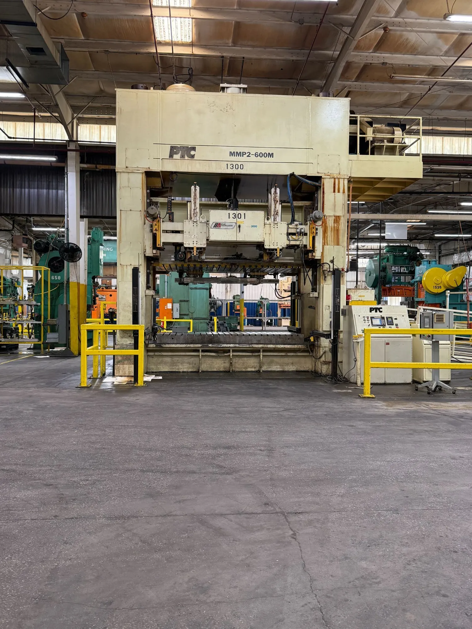 660 Ton PTC Straight Side Mechanical Press