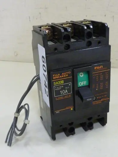 Used FUJI ELECTRIC SA33B-10 Circuit Breakers Michigan US | Ideal Machinery #702456