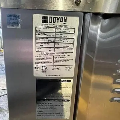 USED DOYON PIZ6
