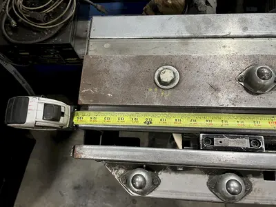 1/4" x 12' WYSONG, MODEL 1225 CNC FRONT AND REAR BACKGAUGING