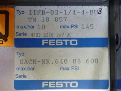 USED FESTO IFB8-02
