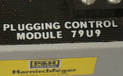 USED P & H HARNISCHFEGER 79U9 PLUGGING CONTROL MODULE