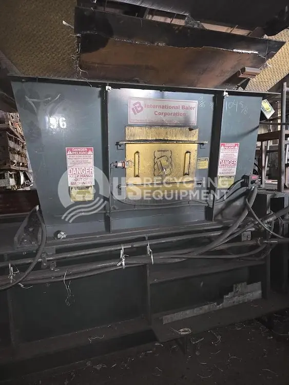 Used 2010 IBC TWO (2) TR10-75 NON FERROUS HORIZONTAL Balers | US Recycling Equipment #474749