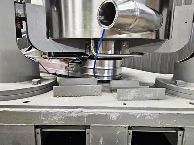 Comi-Condor ALFA/SB-IV sanitary perforate basket centrifuge, 316L SS.
