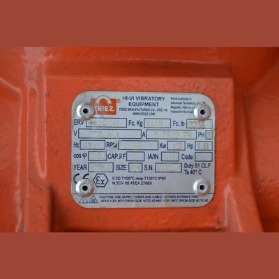 Eriez 34 in. x 65 in. Vibrating Pan Feeder