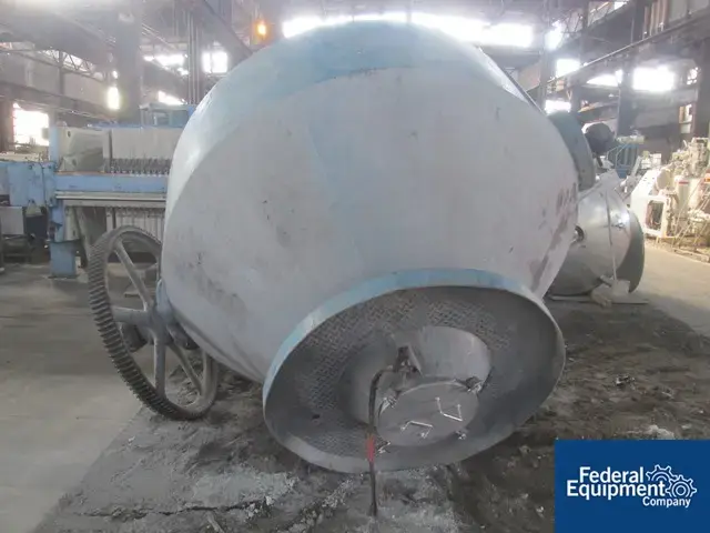 Used Patterson-Kelley 150 Cu Ft Patterson Kelley Double Cone Blender, 35# Density Agitators, Blenders, Mixers Ohio US | Federal Equipment Company #130117
