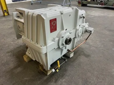 1996 DAVIS STANDARD 3.5" GEAR BOX Extrusion Other, Extruder Gearbox | Mark One Machinery (6)