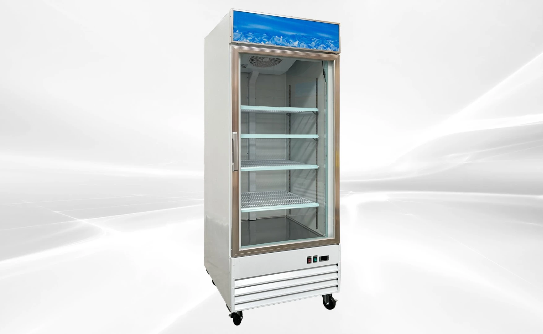 171-0365 31" Single Glass Door Self Contained Freezer