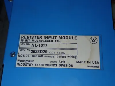 Used NUMALOGIC _UNKNOWN_ PLC Input & Output Ohio US | HGR 24 #1129922
